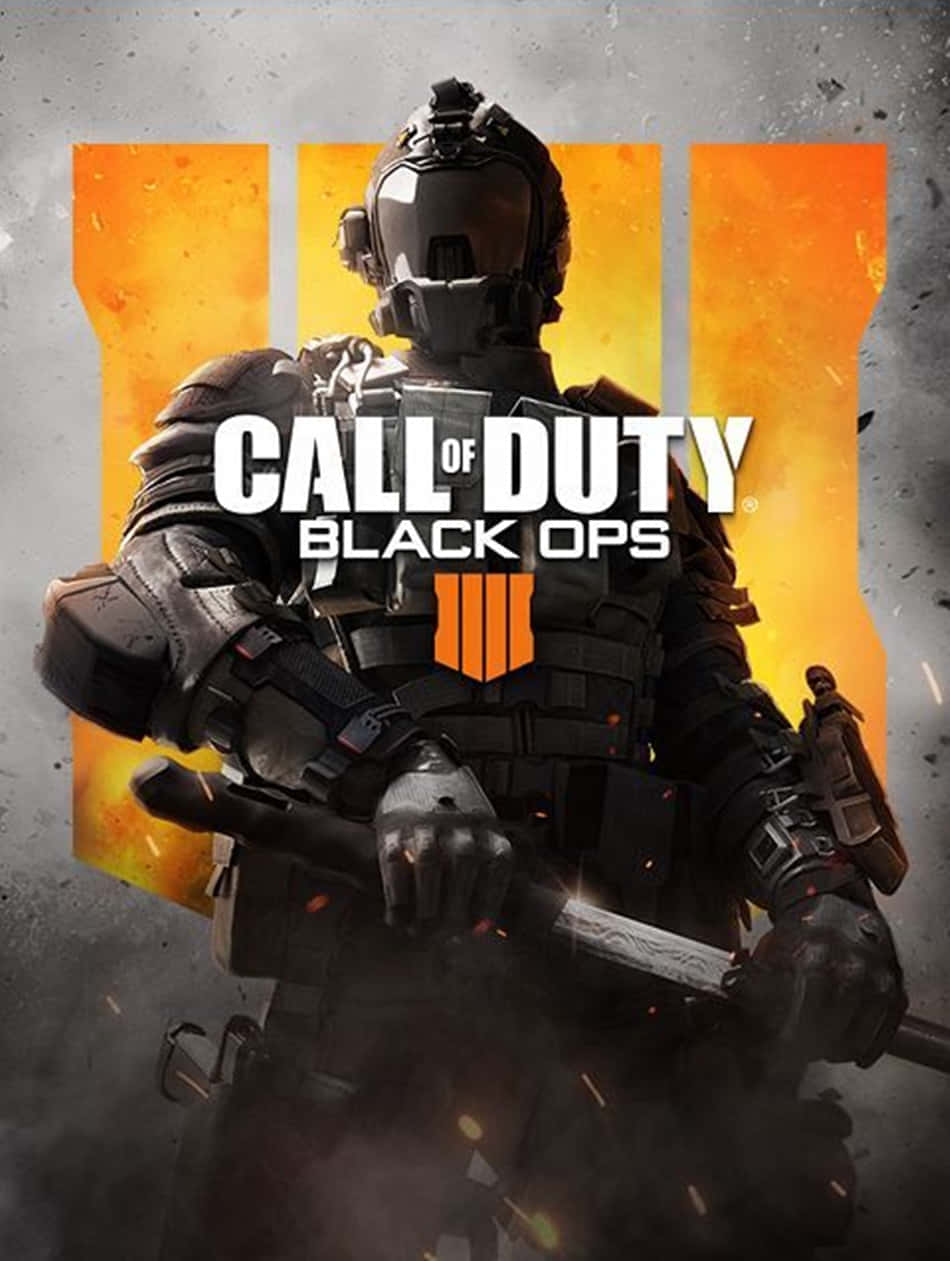 Cod: Black Ops 4 Soldier With A Sword Wallpaper