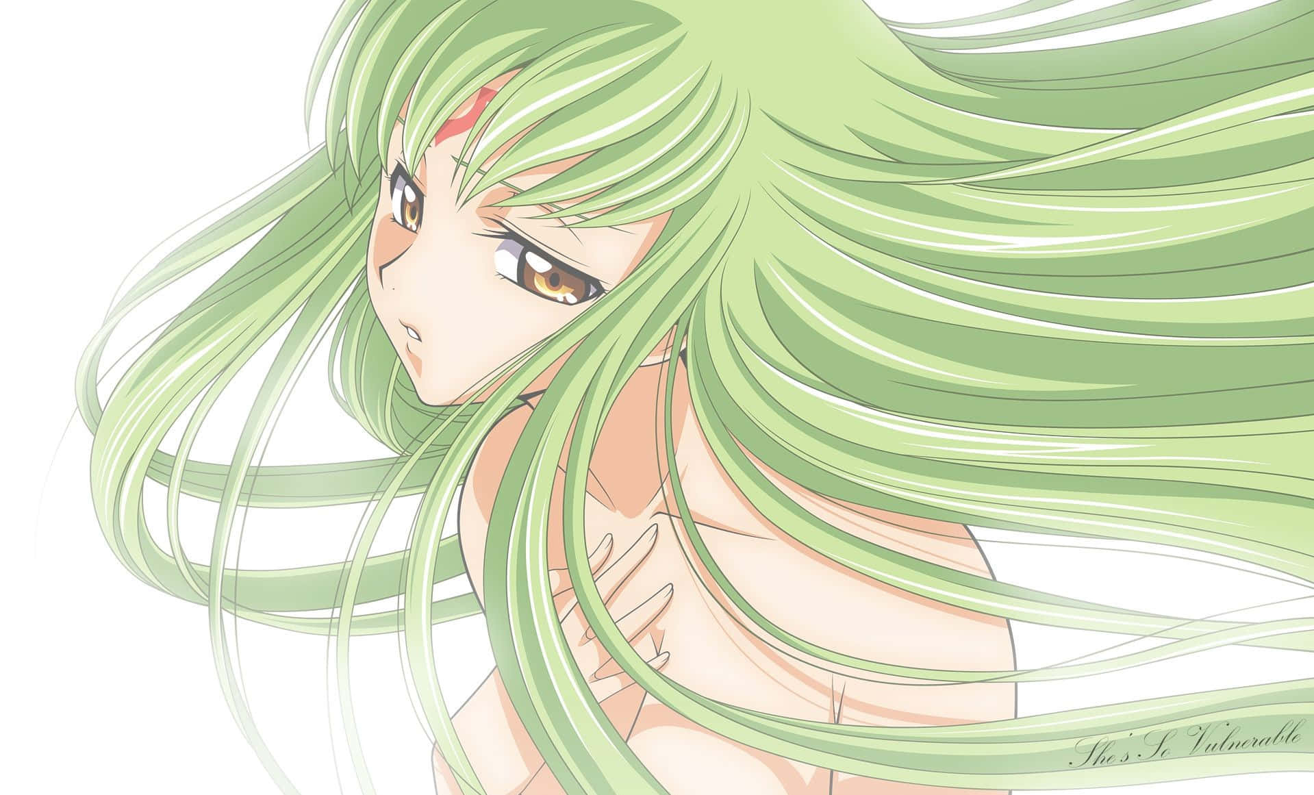 Code Geass C.c. - Elegant And Mysterious Wallpaper