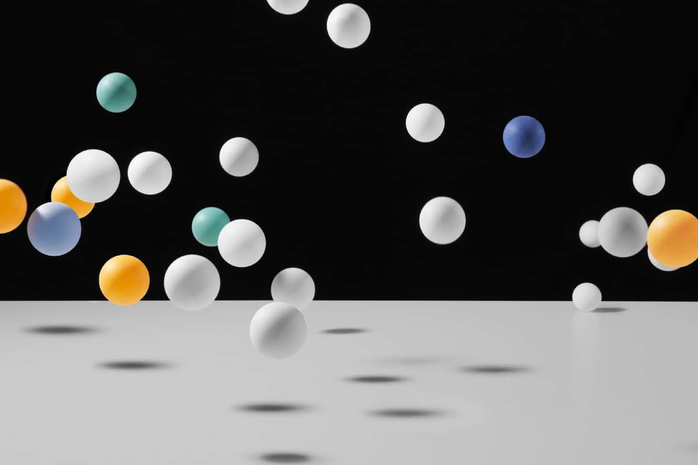 Coherent Pingpong Balls Wallpaper