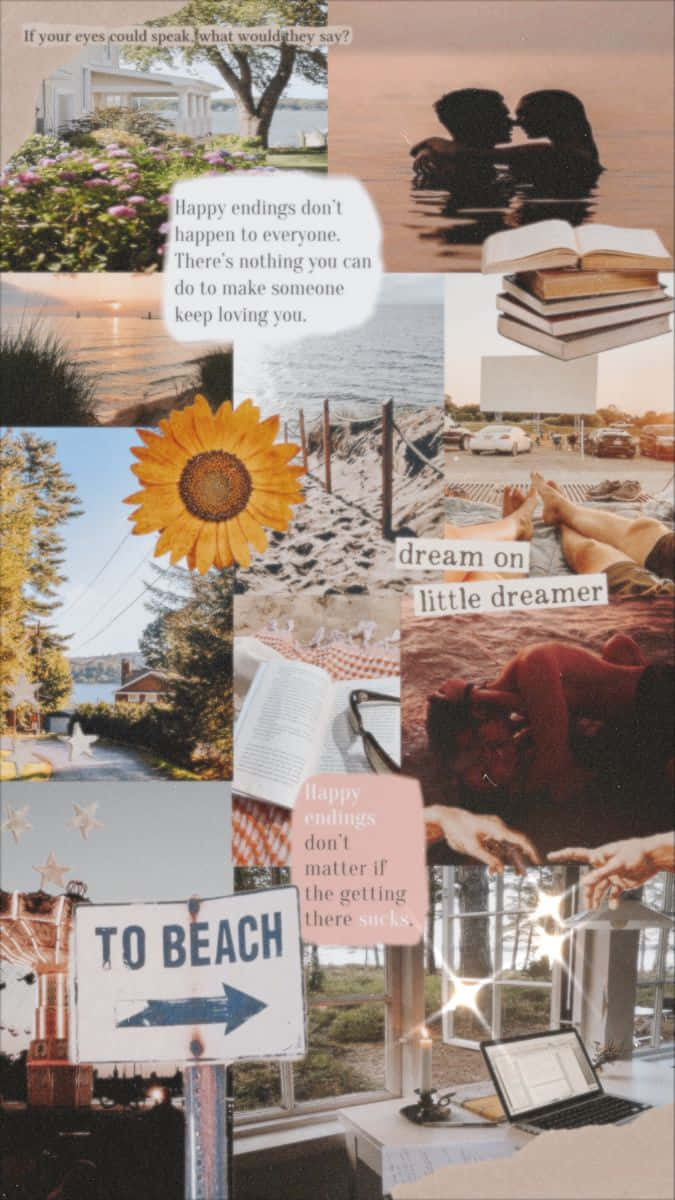 Collage_of_ Dreams_and_ Destinations Wallpaper