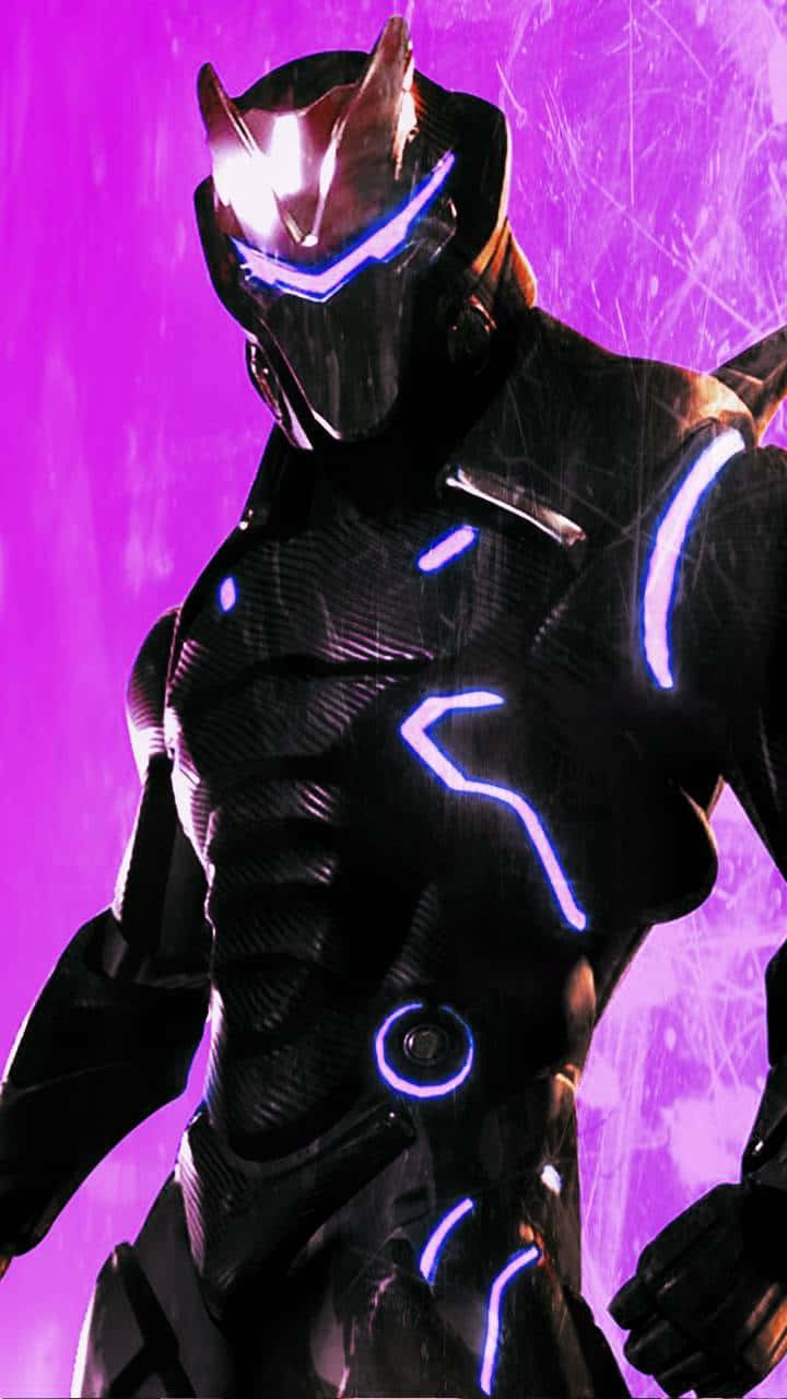 Color Drops On Get Nailed! In Fortnite Purple Wallpaper