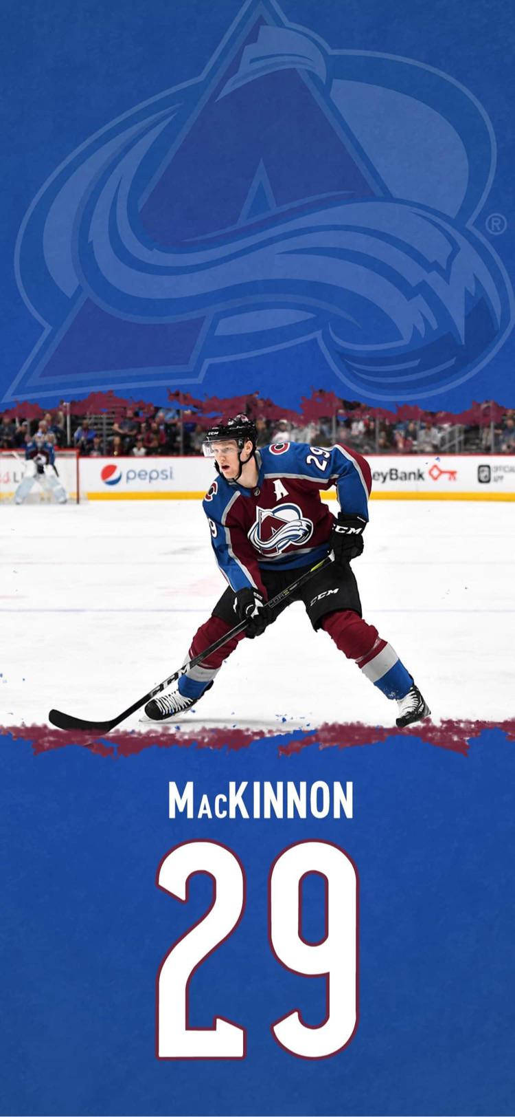 Colorado Avalanche Nathan Mackinnon Wallpaper