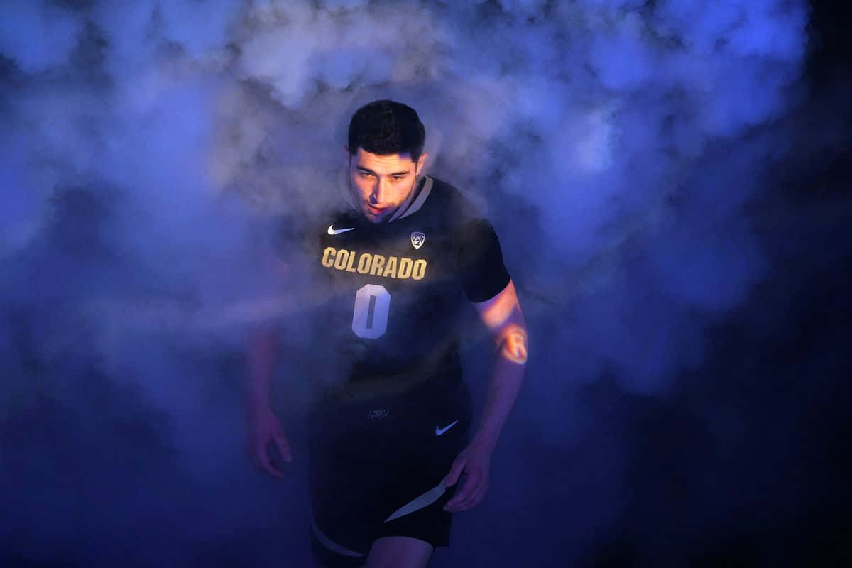 Colorado Buffaloes Athletein Smoke Wallpaper