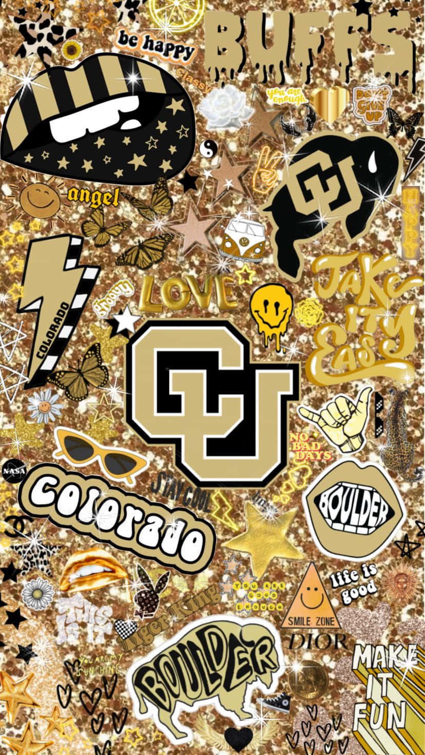 Colorado Buffaloes Collage Art Wallpaper