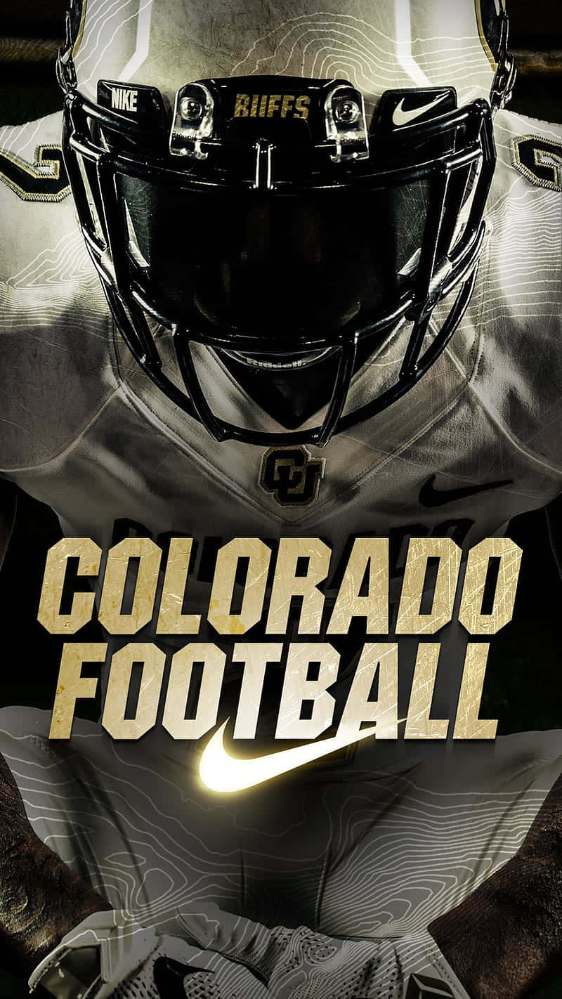 Colorado Buffaloes Football Helmetand Uniform Wallpaper