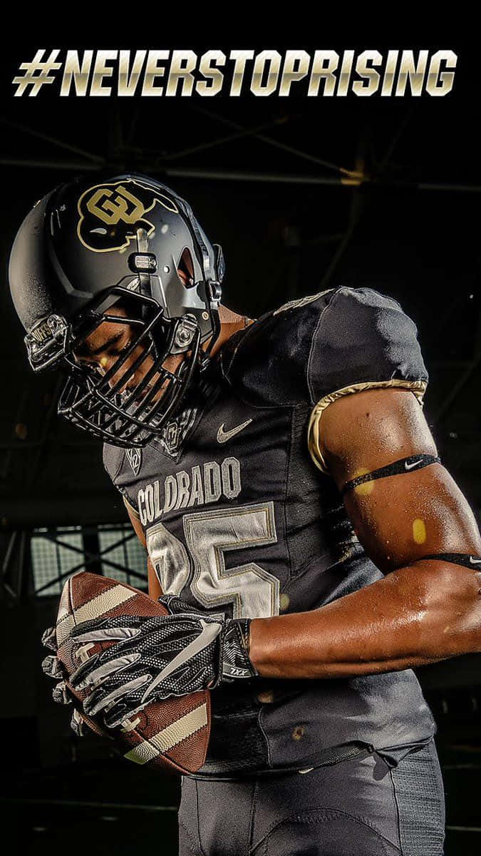 Colorado Buffaloes Football Player# Never Stop Rising Wallpaper