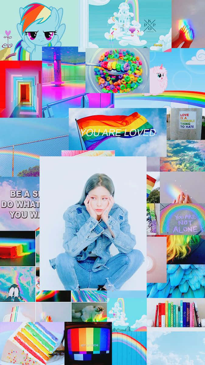 Colorful Aesthetic To Celebrate Pride Wallpaper