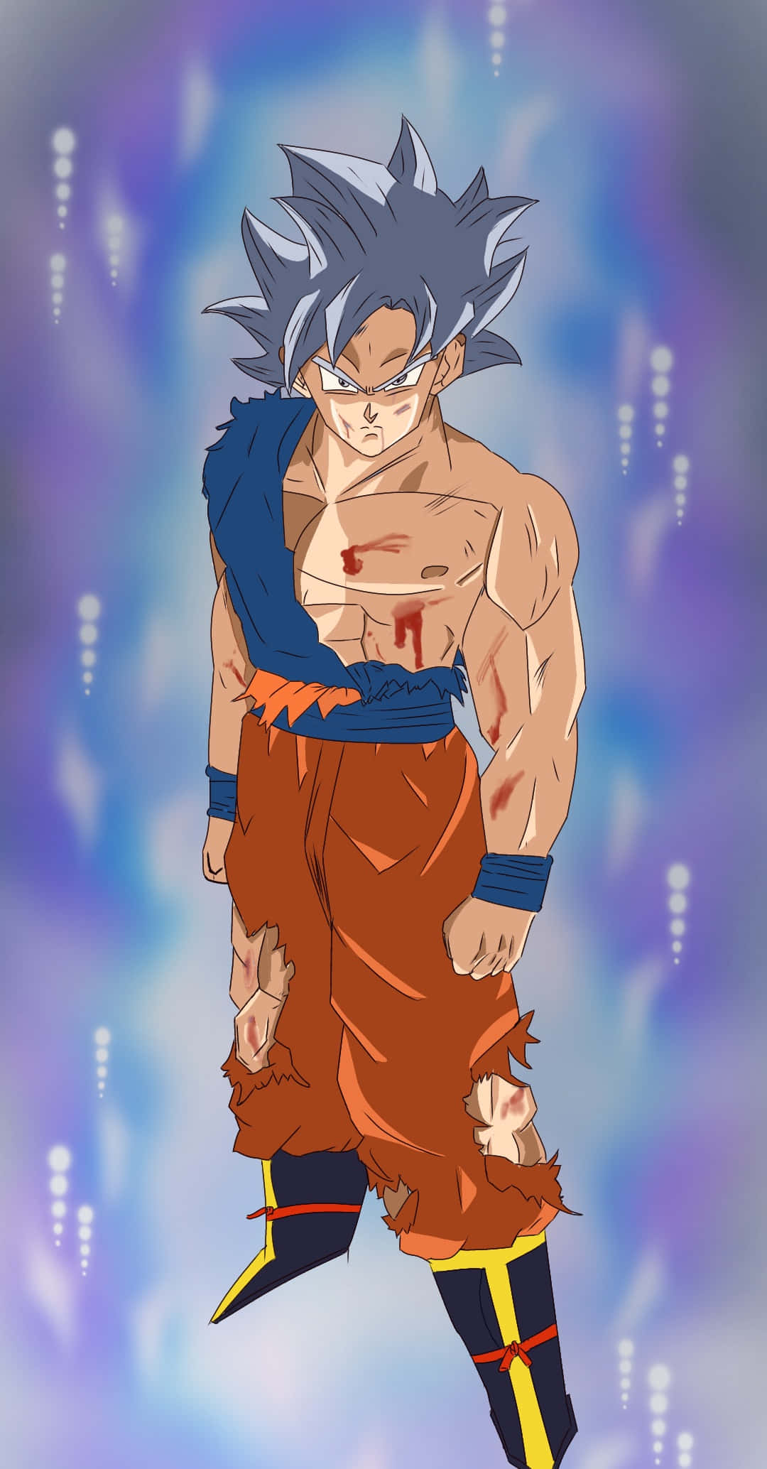 Colorful Artwork Of Mui Goku Wallpaper