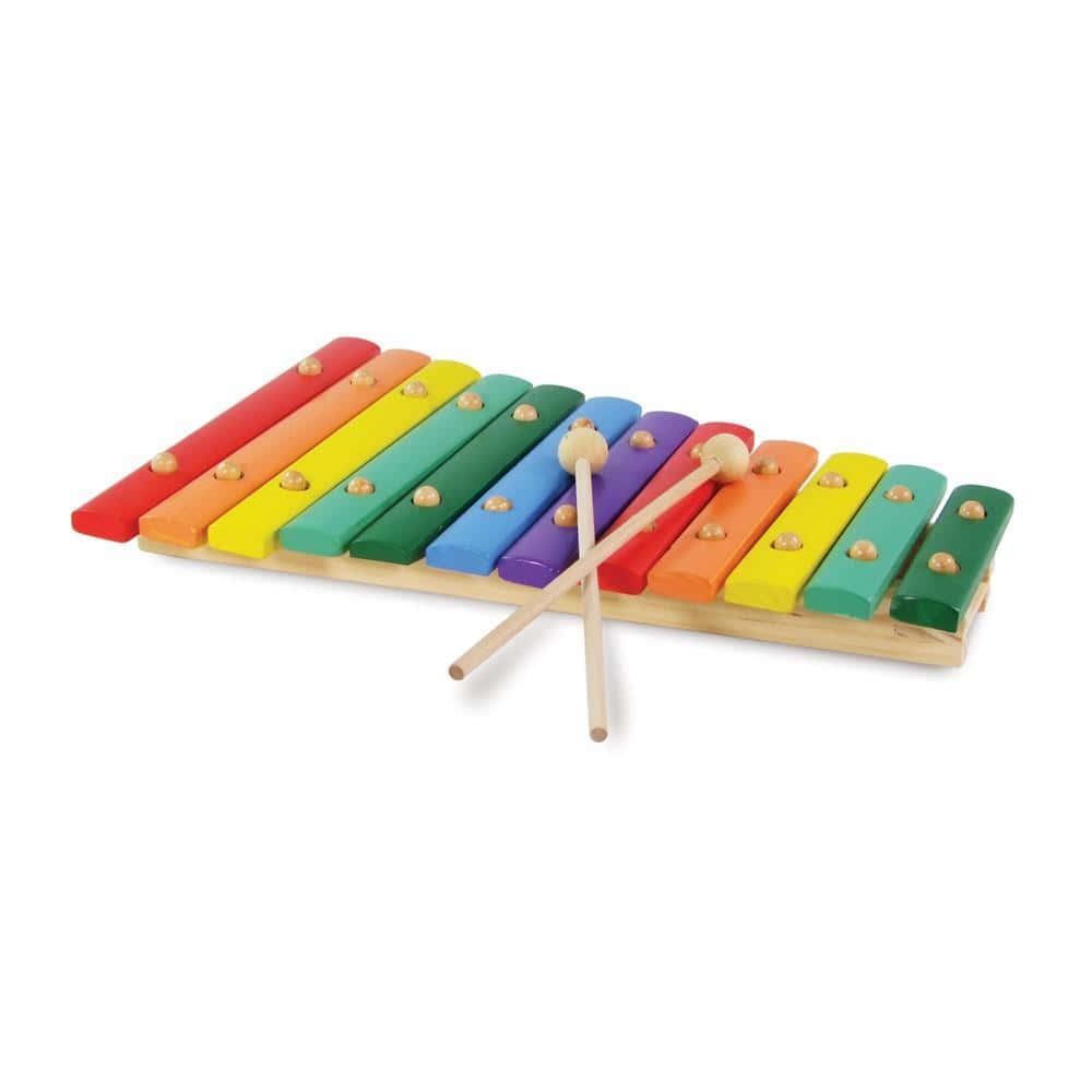 Colorful Childrens Xylophone Wallpaper