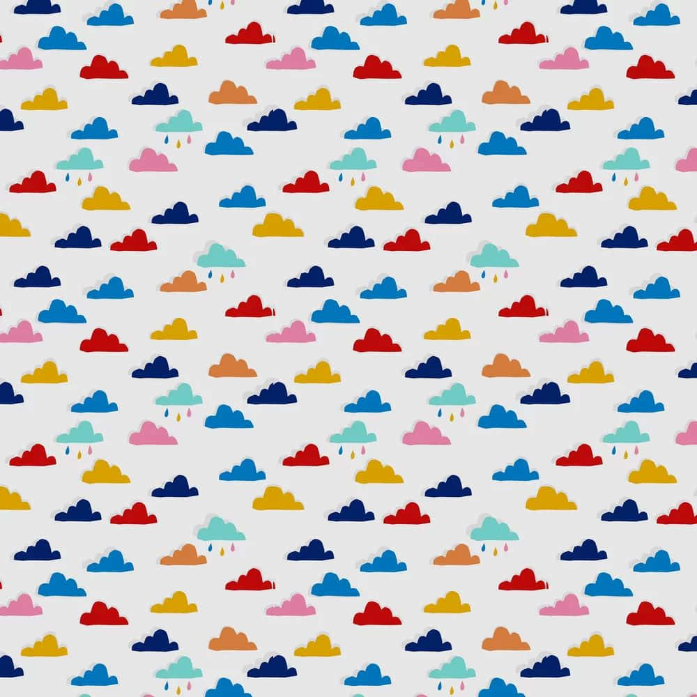 Colorful_ Cloud_ Pattern_ Background Wallpaper