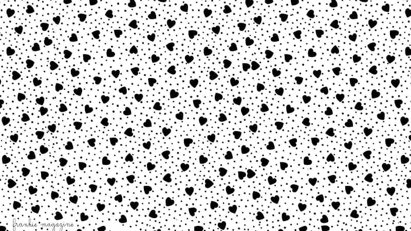 Colorful Collection Of Black Dots Wallpaper