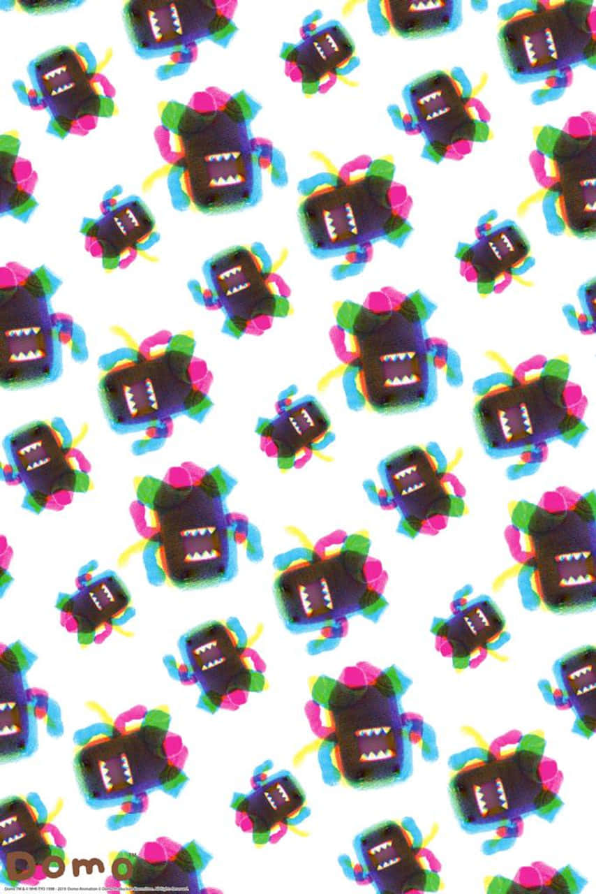 Colorful Domo Pattern.jpg Wallpaper