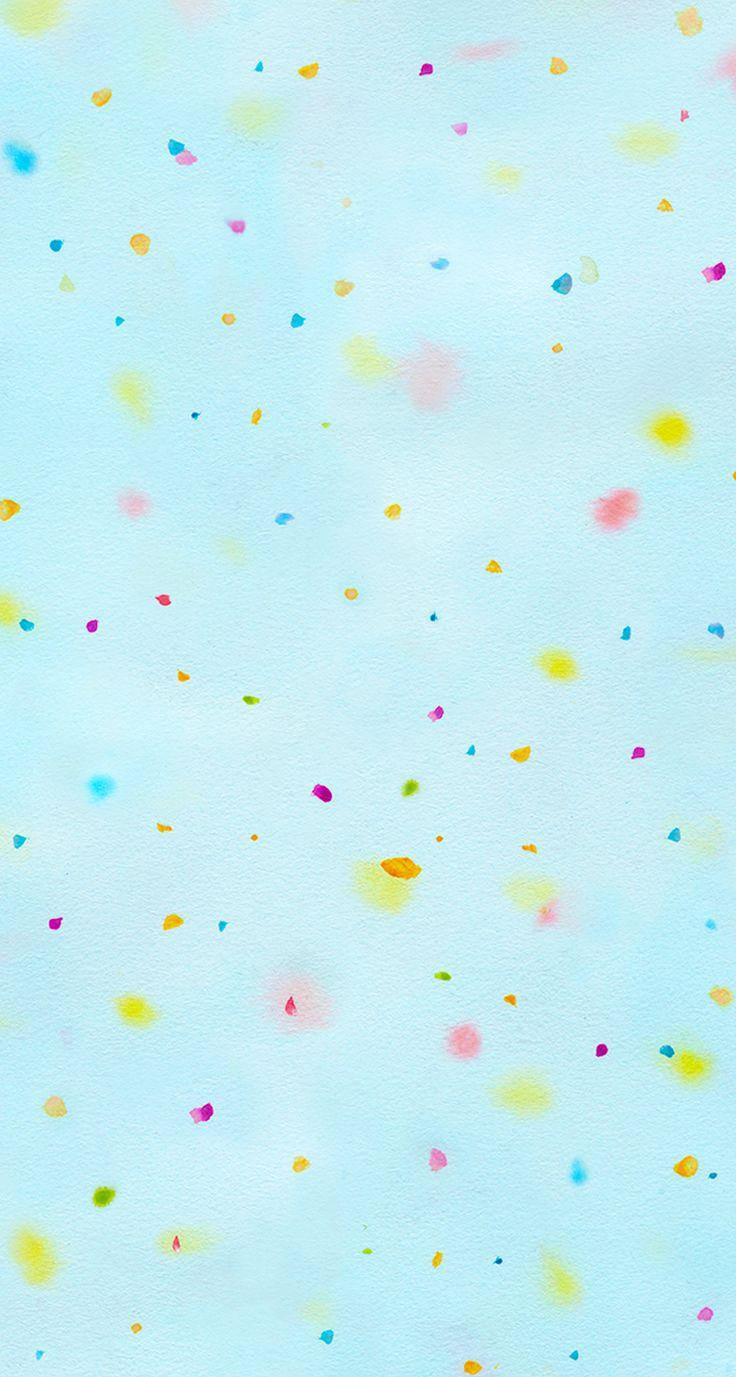 Colorful Dots Ios 7 Wallpaper