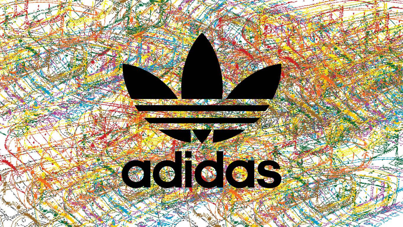 Colorful & Dynamic: Make A Bold Statement With The Adidas Brand Wallpaper