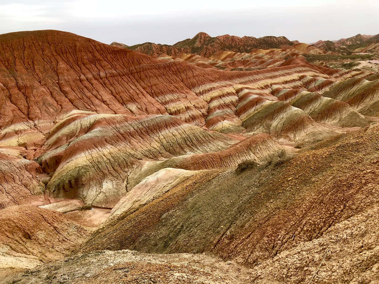 Colorful_ Eroded_ Landforms Wallpaper