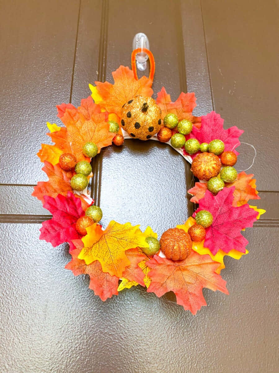 Colorful Fall Craft Ideas For Autumn Decoration Wallpaper