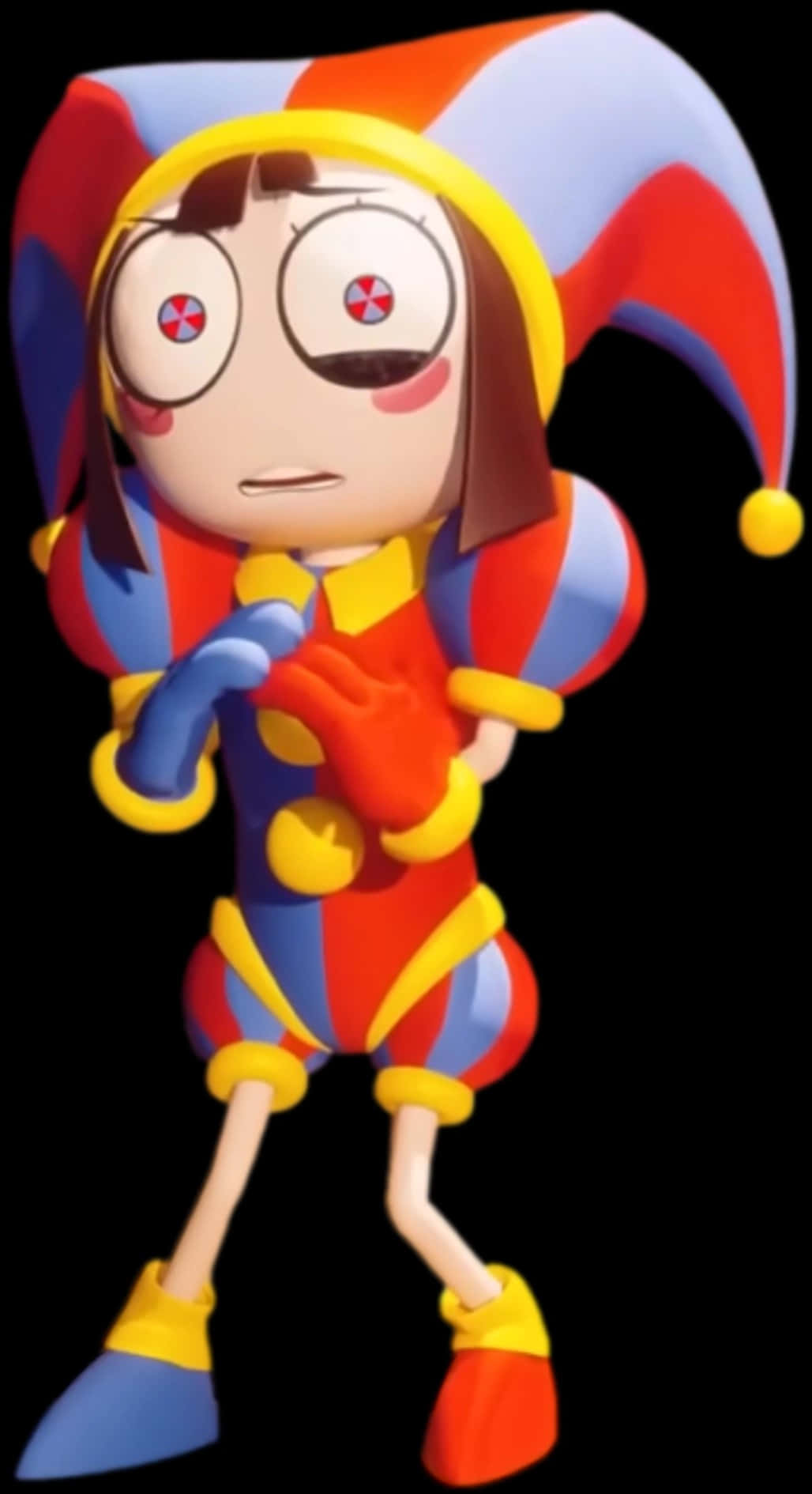 Colorful_ Jester_ Animated_ Character Wallpaper