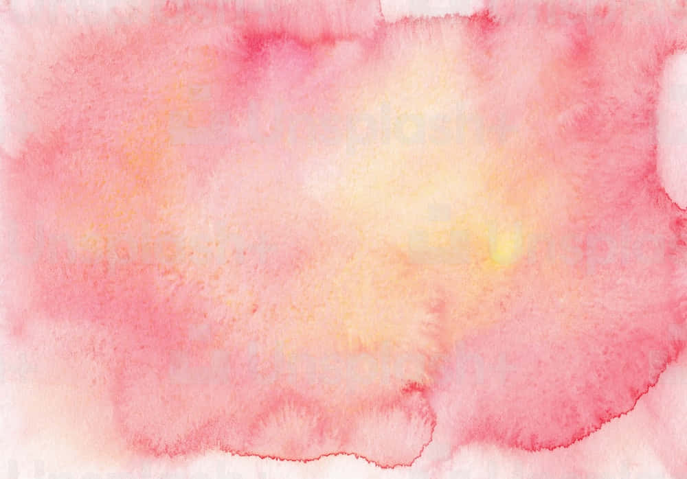 Colorful Pink Watercolor Painting Wallpaper