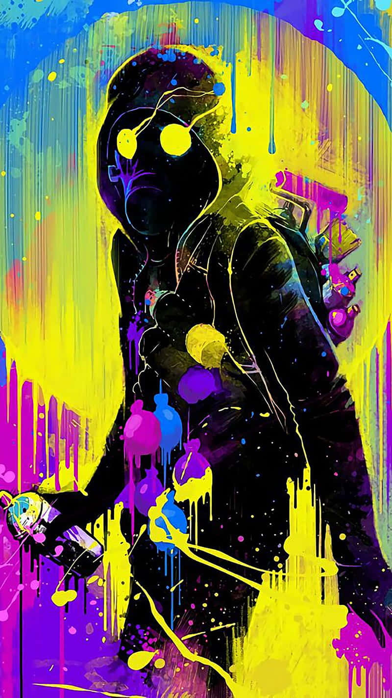 Colourful Graffiti Art Wallpaper