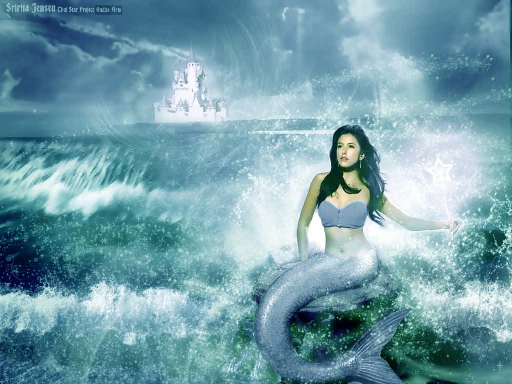 Come Explore The Enchanting Realm Of The Mermaid! Wallpaper