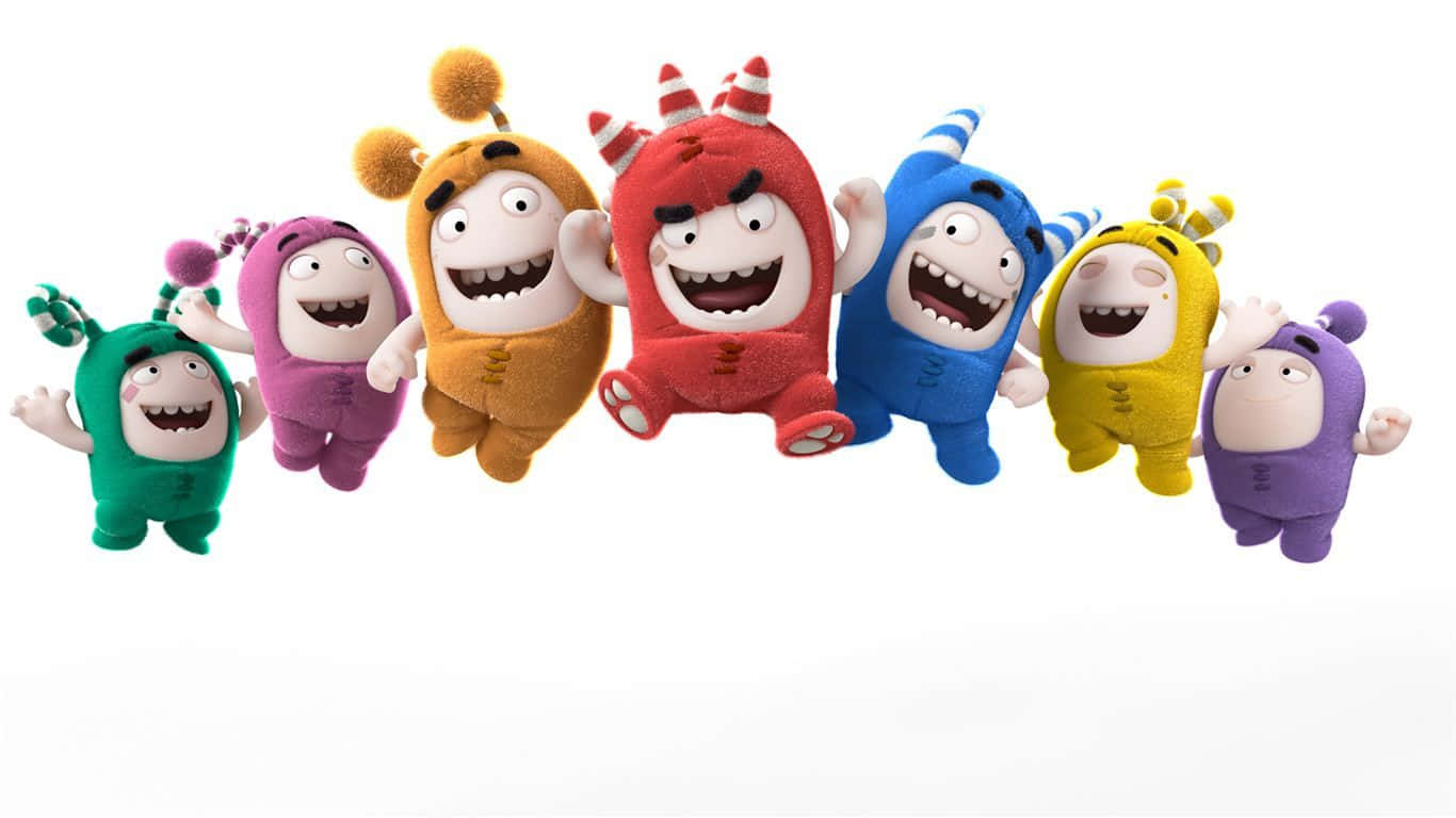 Come Join In On The Fun With The Oddbods! Wallpaper