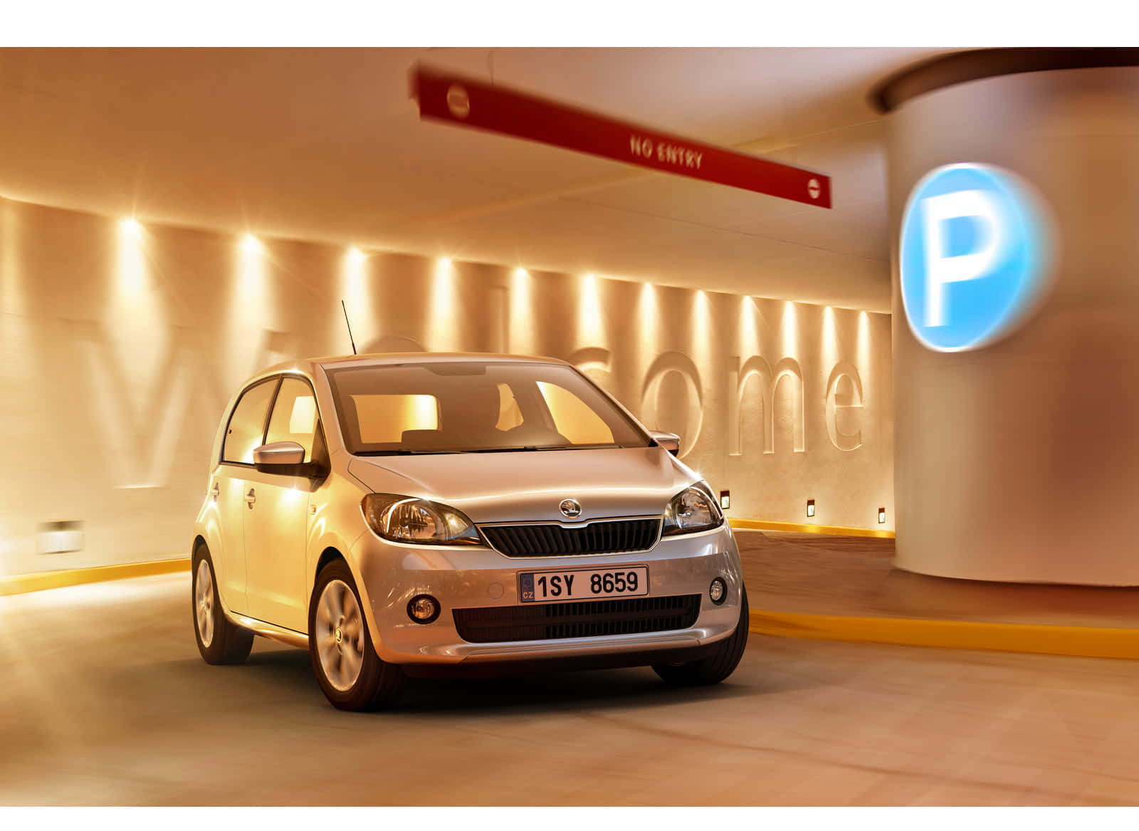 Compact And Stylish Skoda Citigo Wallpaper