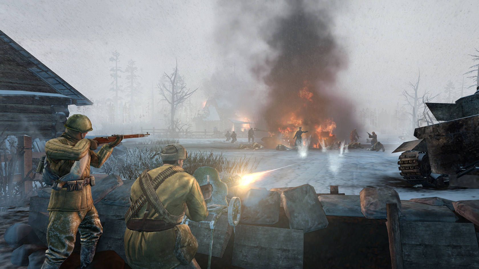 Company Of Heroes 2 Machine Guns Wallpaper