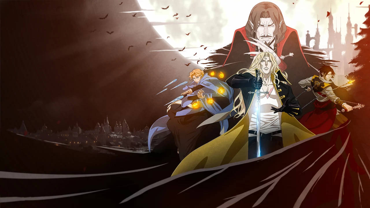 Comparing Power! The Protagonists Of The New Netflix Castlevania Series Wallpaper