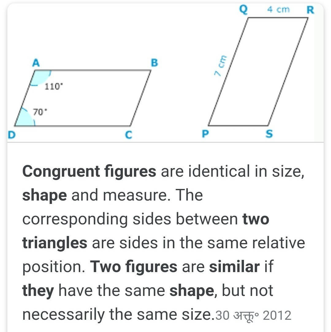 Congruent Figures Description Wallpaper