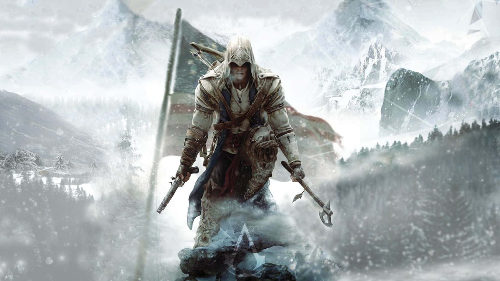 Connor Kenway - Master Assassin And A Warrior Of The Frontier Wallpaper