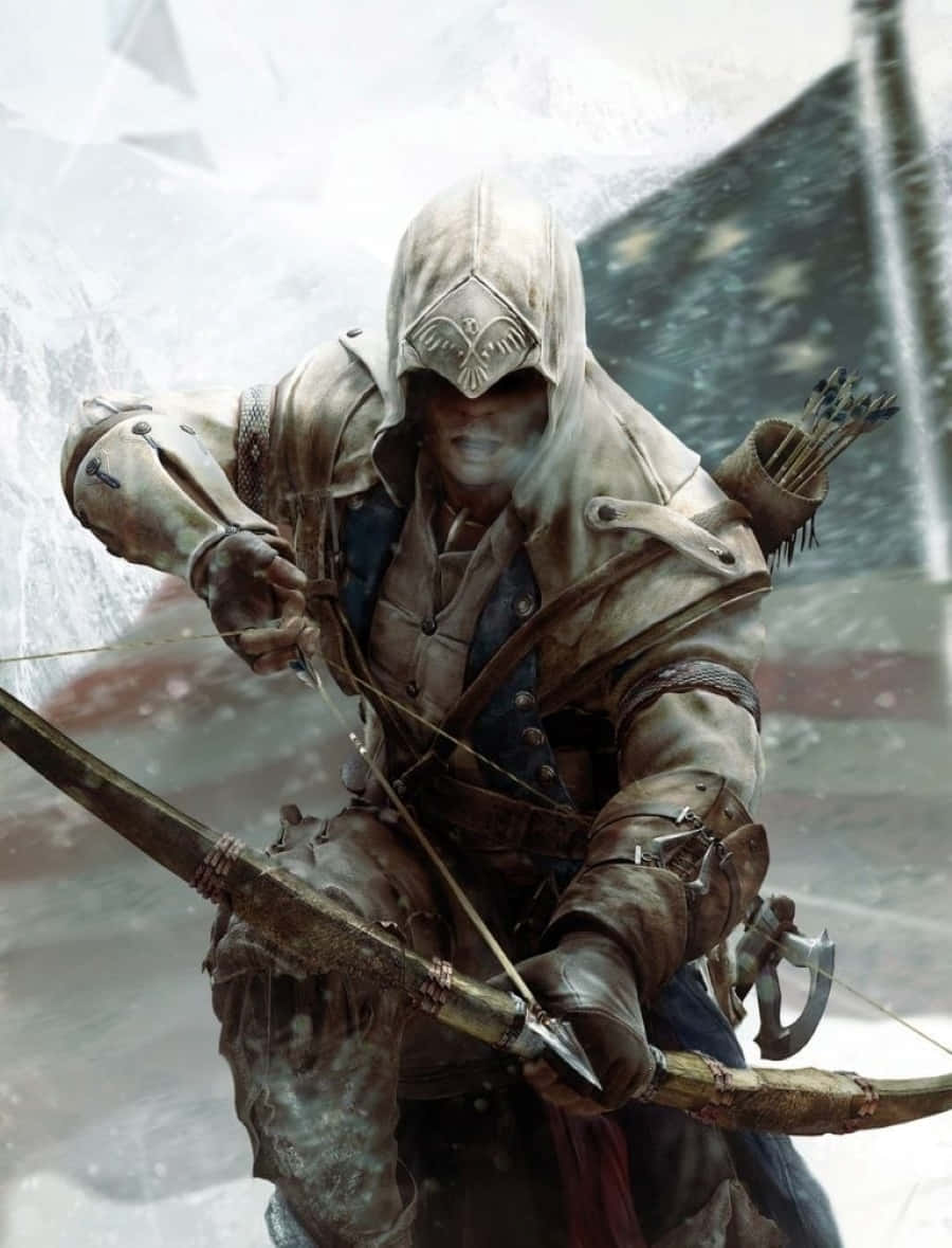 Connor Kenway, The Fearless Assassin From Assassin's Creed Iii Wallpaper