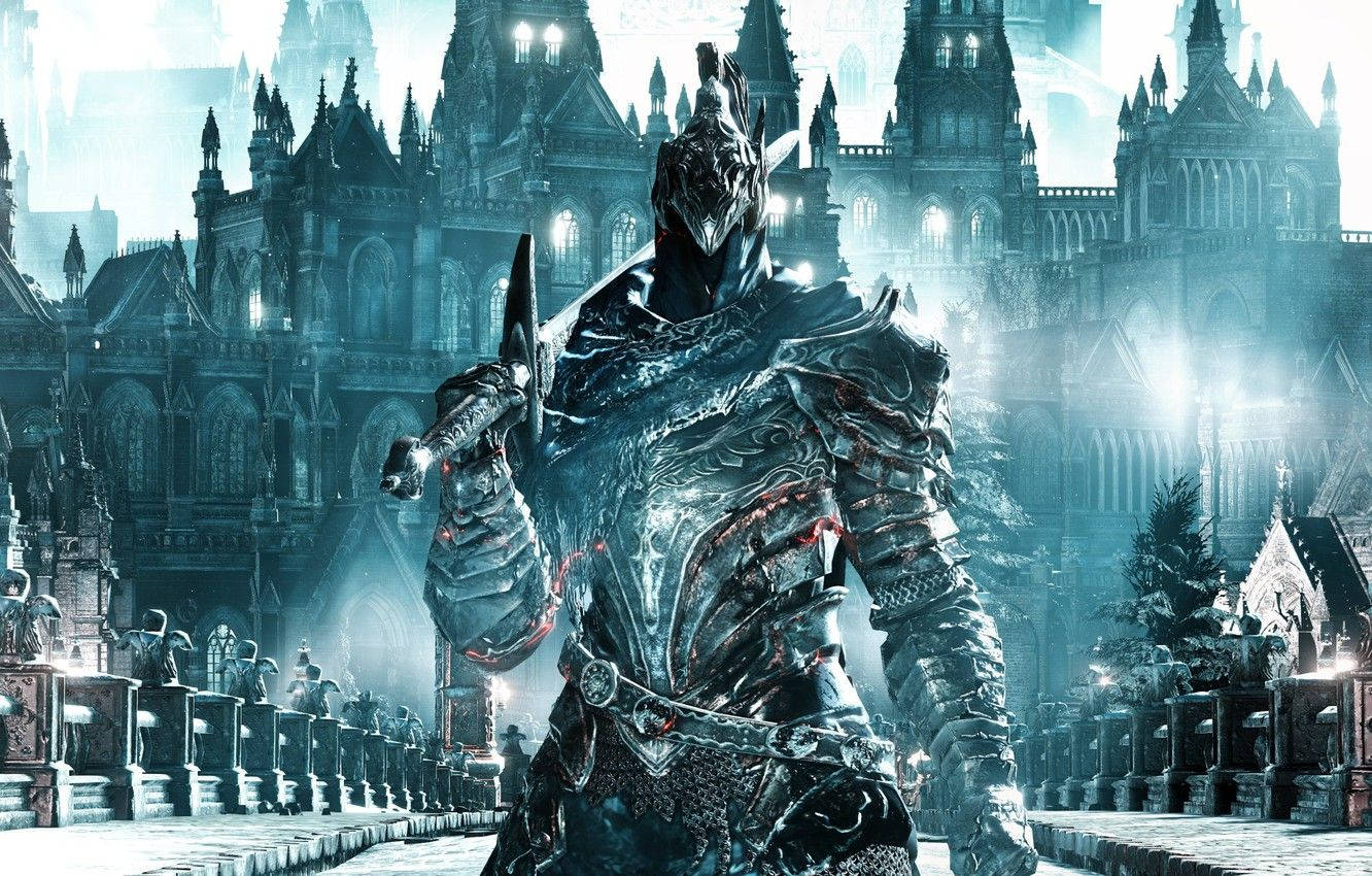 Conquer The Unknown Perils In Dark Souls 3 Wallpaper