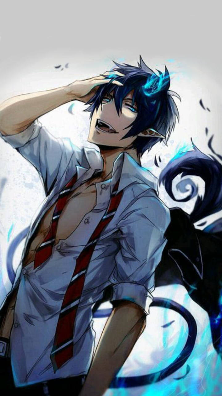 Cool Anime Boy Pfp Rin Okumura Wallpaper