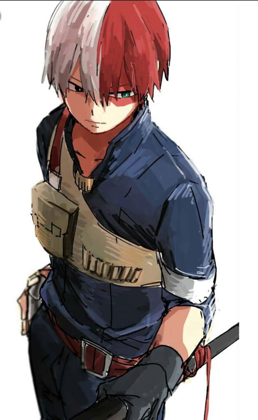 Cool Anime Character My Hero Academia Todoroki Wallpaper