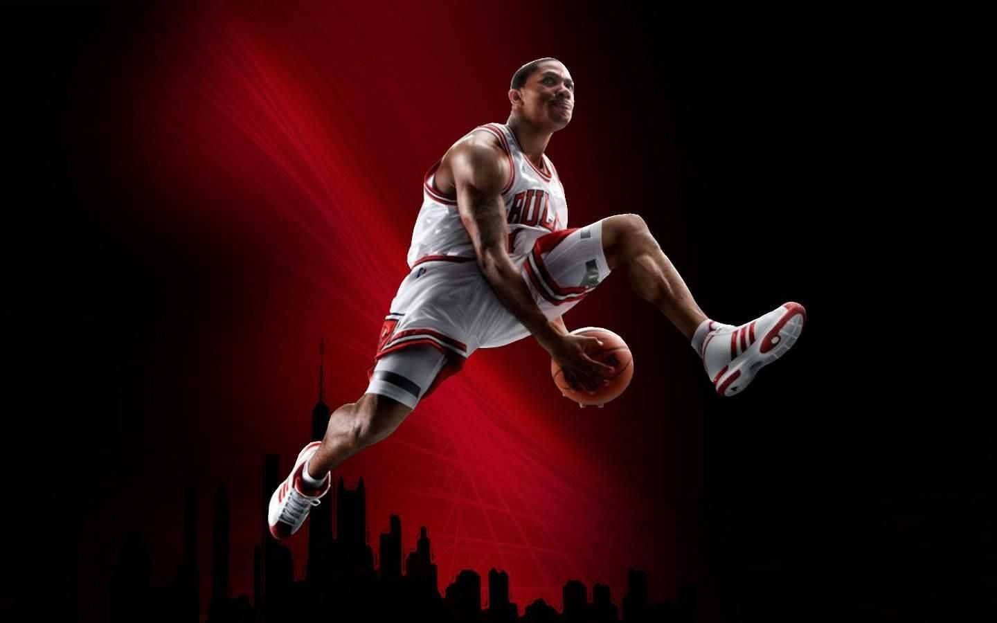 Cool Basketball Leap Wallpaper