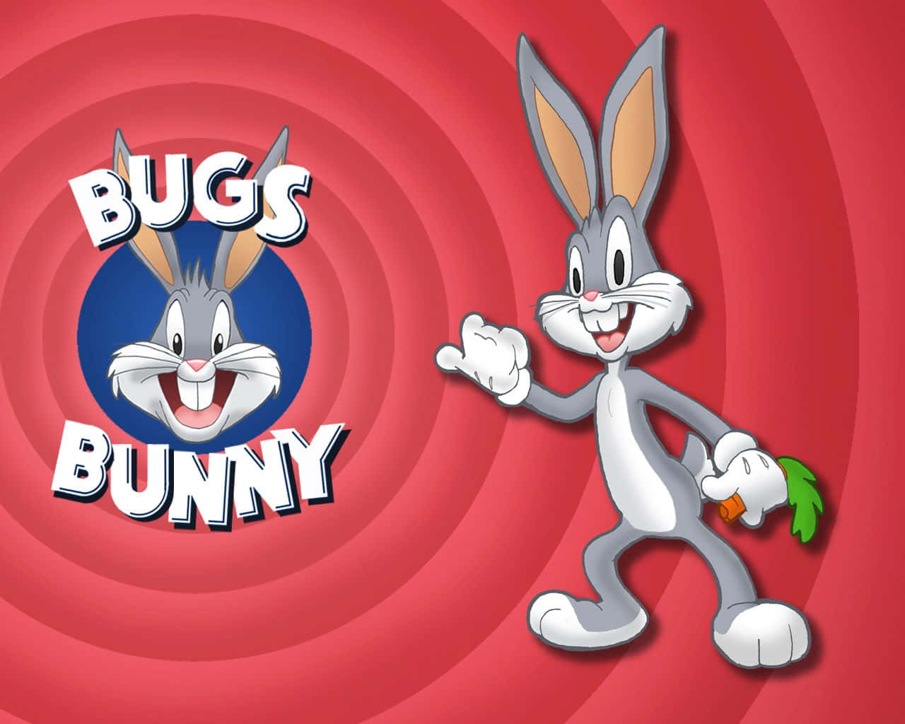 Cool Bugs Bunny Is Ready To Take On The World. Wallpaper