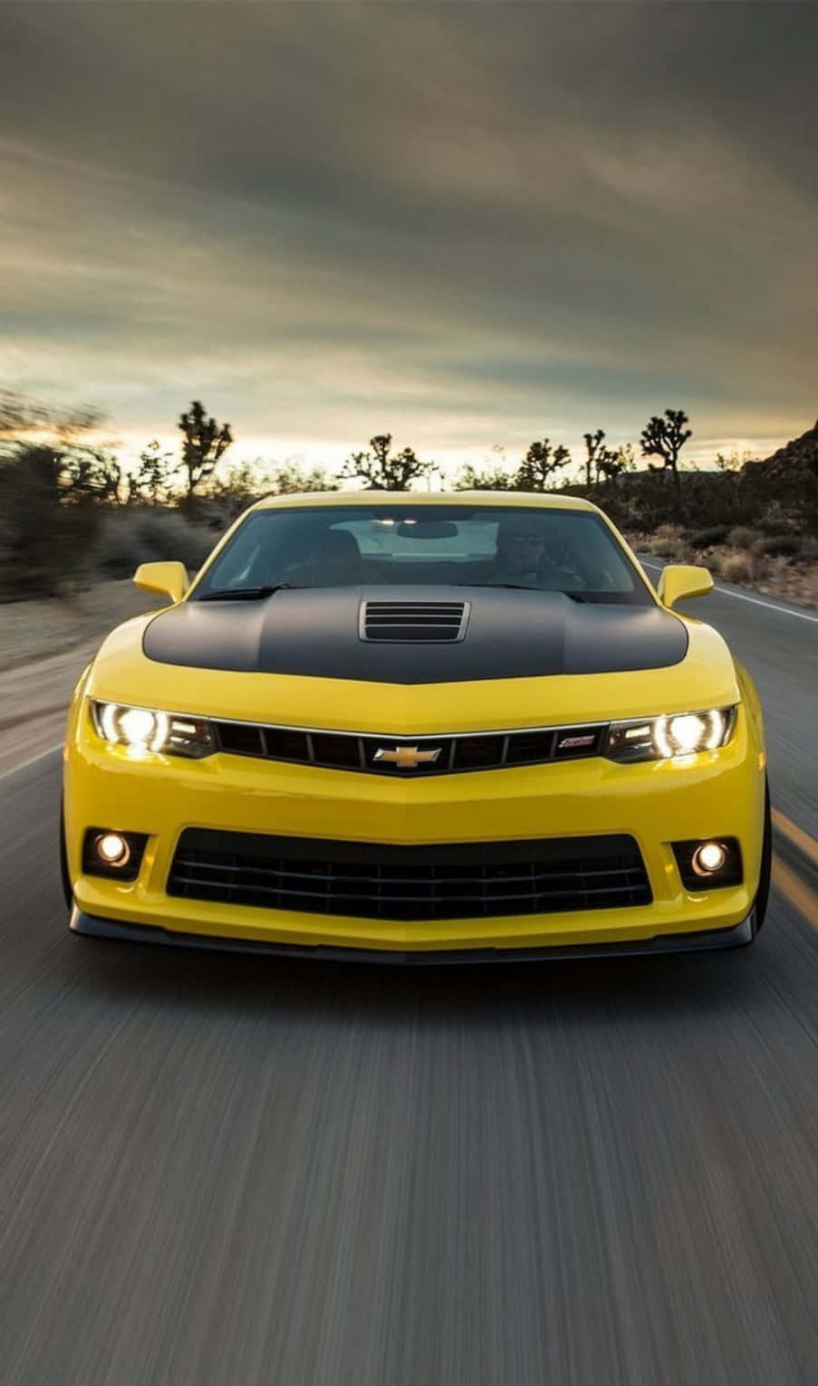 Cool Camaro Chevrolet Car Yellow Wallpaper