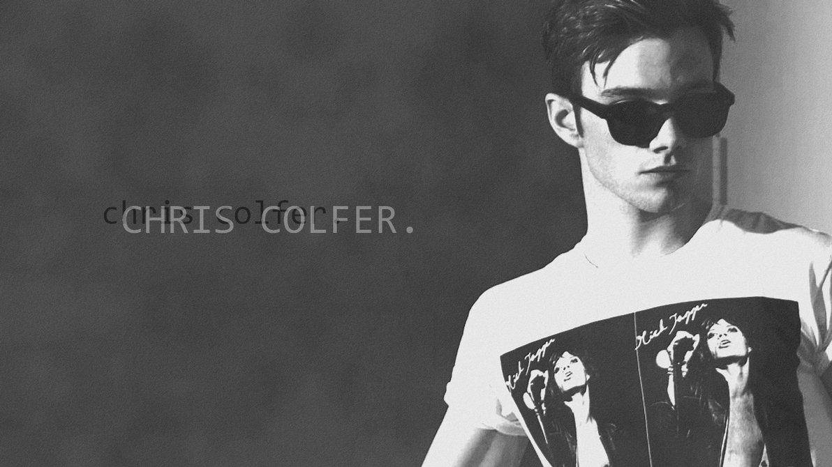 Cool Chris Colfer Wallpaper