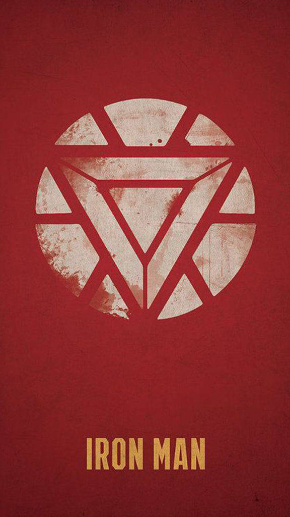 Cool Iron Man Arc Reactor Minimalist Wallpaper