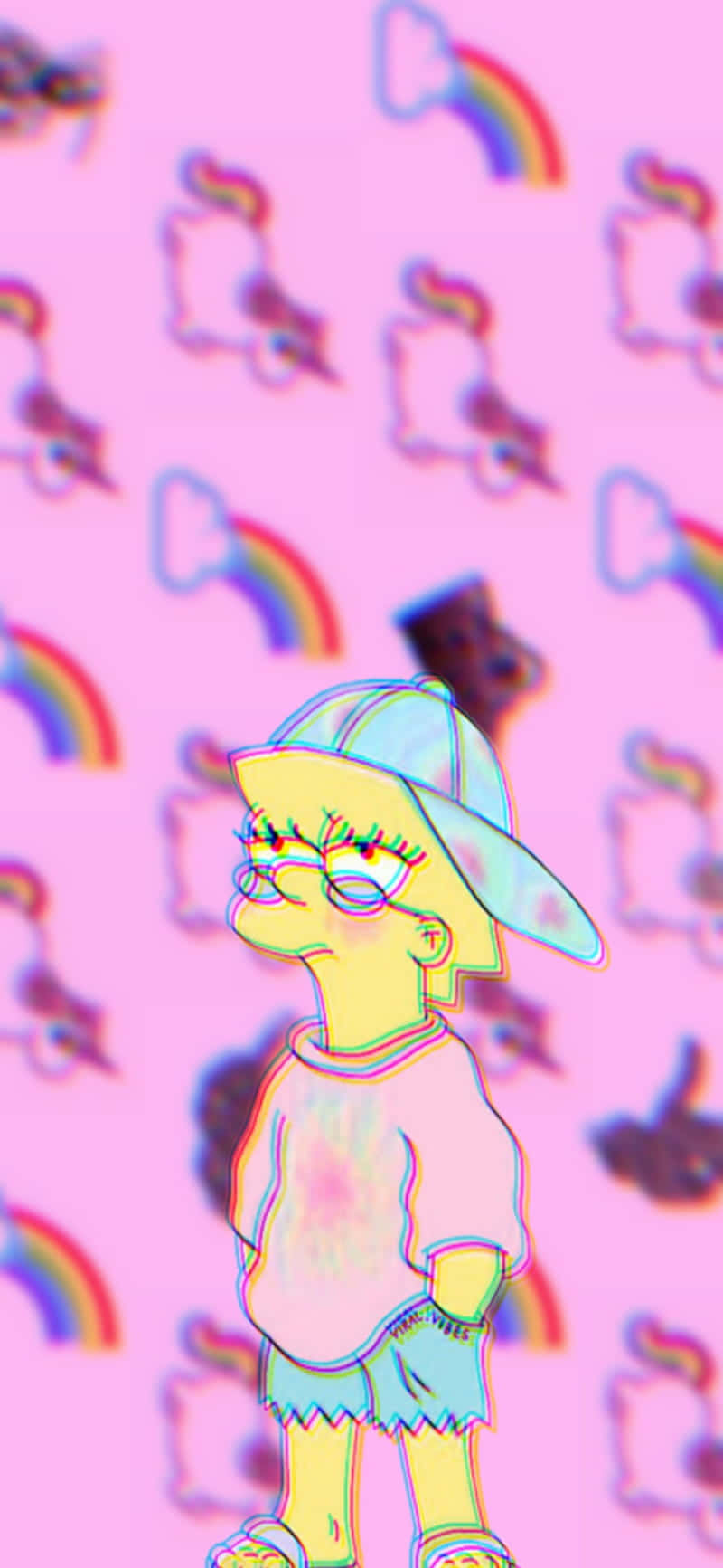 Cool Lisa Simpson Aesthetic Wallpaper.jpg Wallpaper