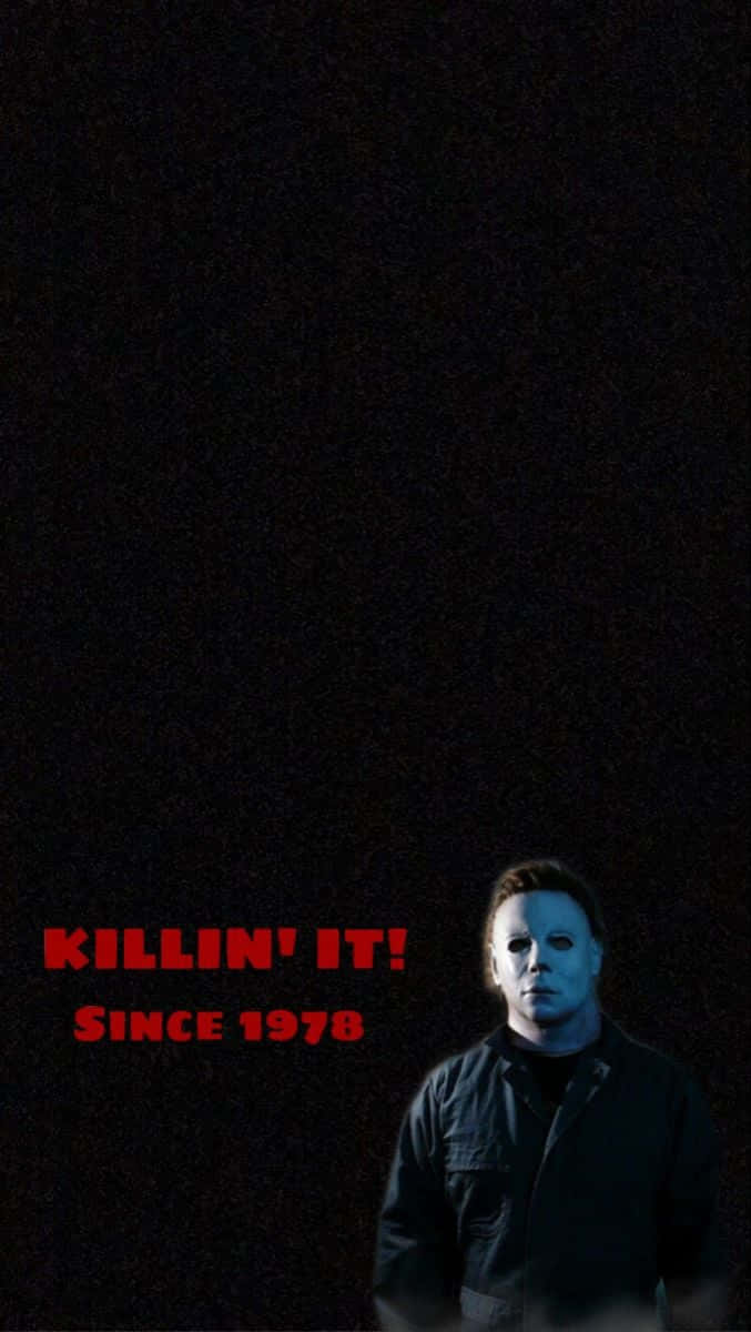 Cool Michael Myers Ready To Strike Fear Into The Hearts Of All Wallpaper