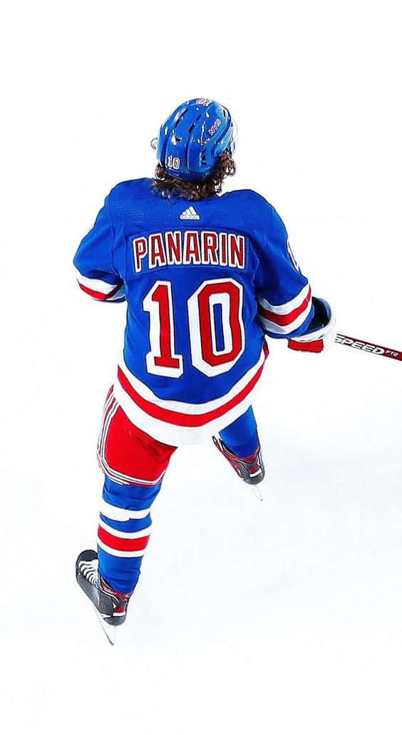 Cool Nhl Panarin 10 Hockey Player Wallpaper