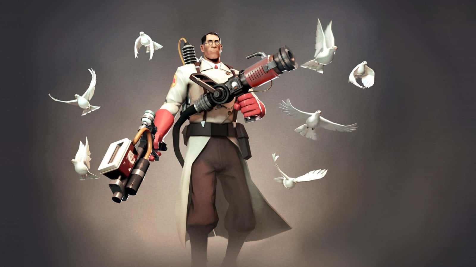 Cool Tf2 Medic Villain Video Game Wallpaper