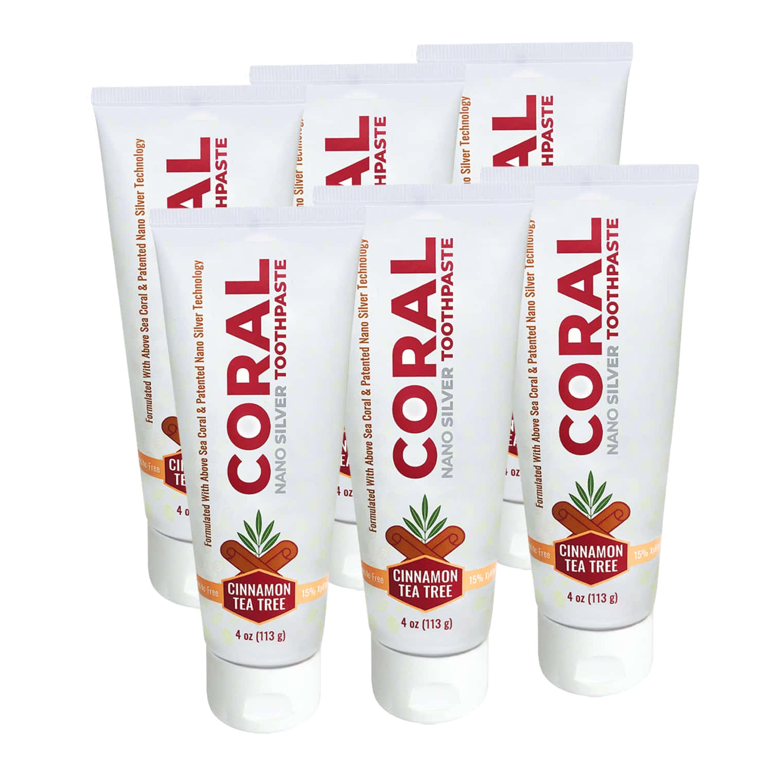 Coral Cinnamon Tea Tree Toothpaste Wallpaper