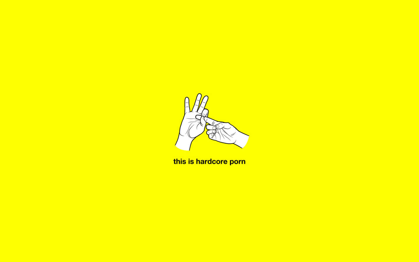 Corny Hand Gestures [wallpaper] Wallpaper