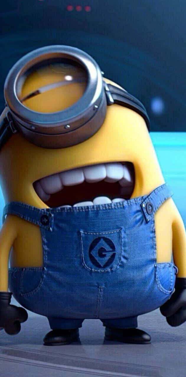 Corny Minion Laughing [wallpaper] Wallpaper