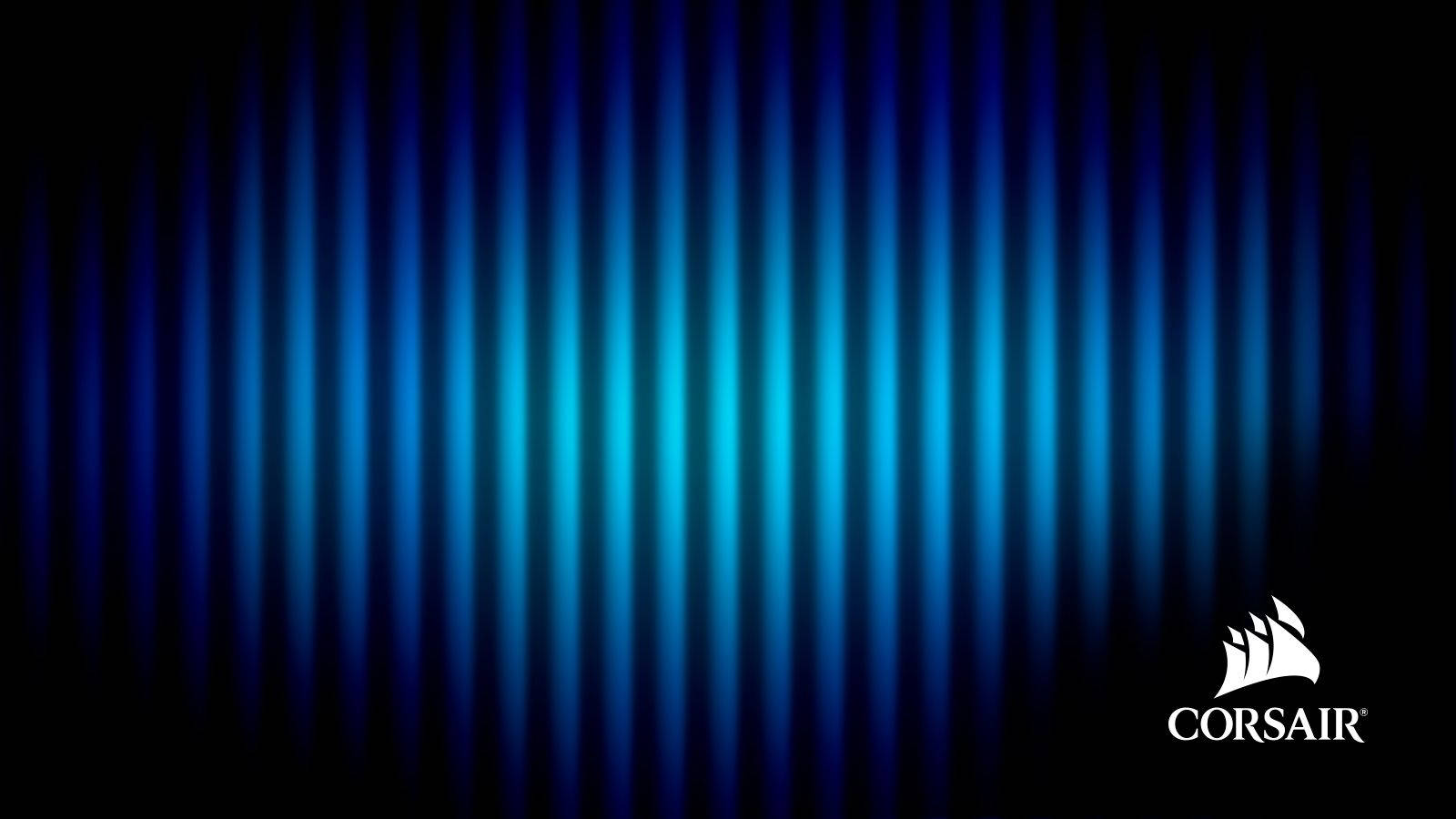 Corsair Blue Stripes Wallpaper