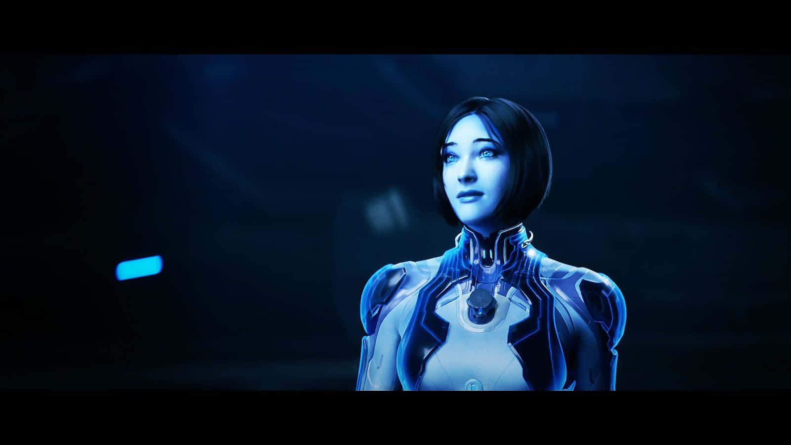 Cortana, The Intelligent Ai Character From The Halo Game Series Wallpaper