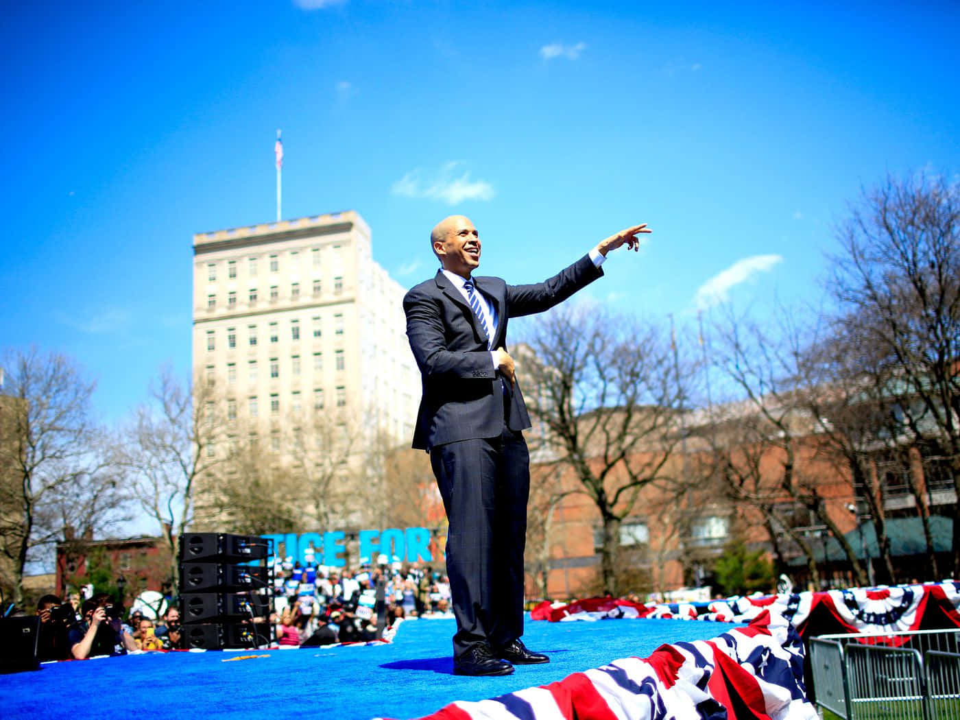 Cory Booker - Democrat Leader Wallpaper