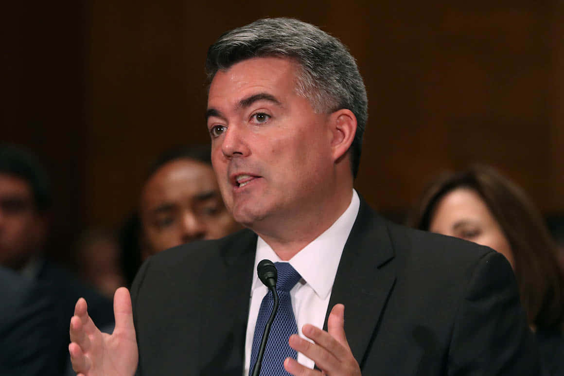 Cory Gardner Delivering A Speech Wallpaper